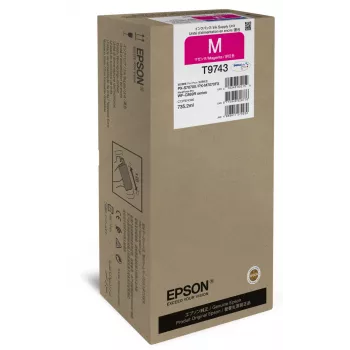 Ink Supply Unit magenta, Epson, Magenta XXL, pigment ink, 735.2 ml, 84,000 pages, original