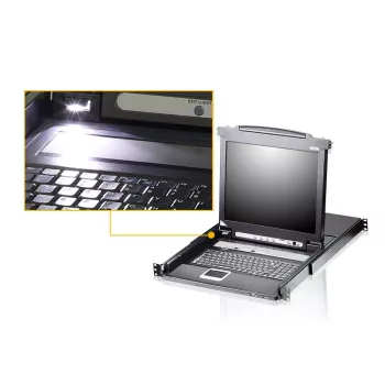 ATEN CL5708M KVM switch Rack mounting Black
