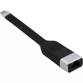 Techly ICOC USBC-RJ45 networking cable Black 0.144 m