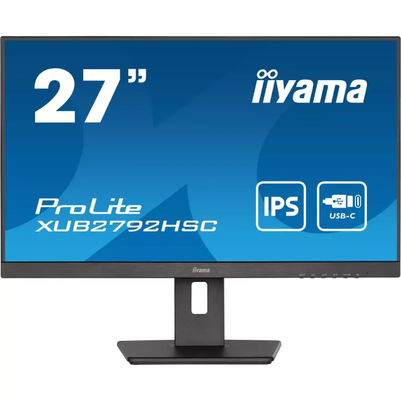 iiyama ProLite XUB2792HSC-B5 computer monitor 68.6 cm (27 inch) 1920 x 1080 pixels Full HD LED Black