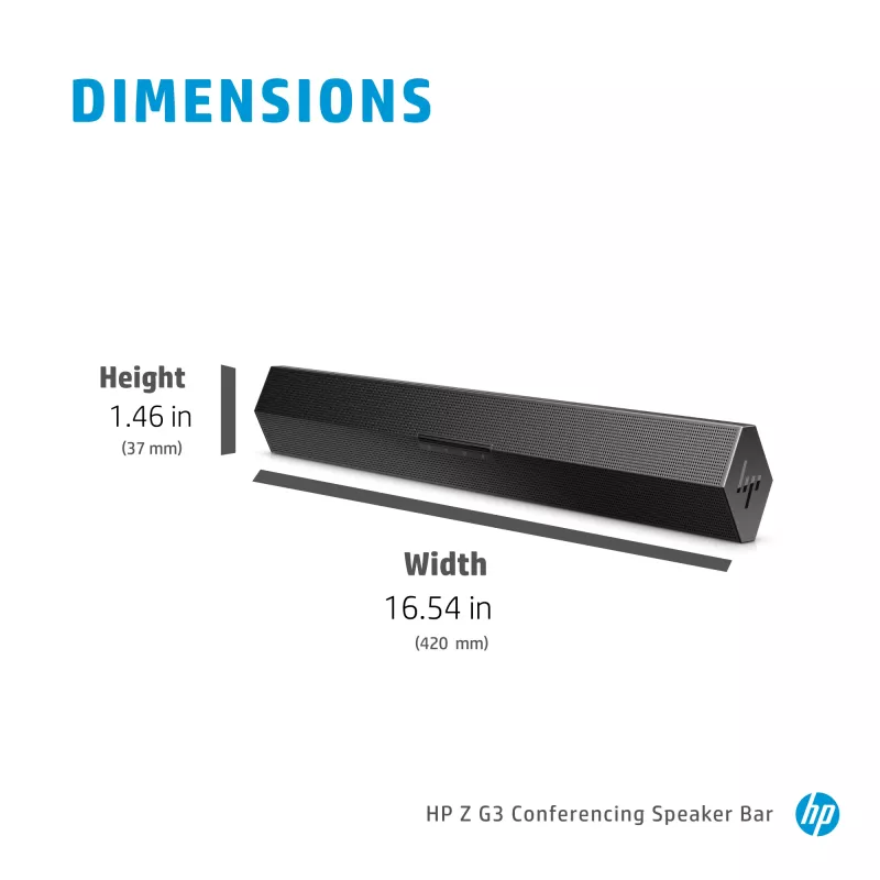 Z G3 soundbar conference system, black