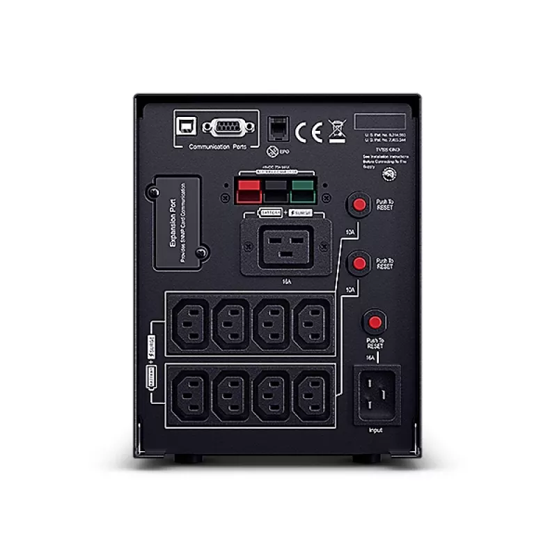 CyberPower PR2200ELCDSXL uninterruptible power supply (UPS) Line-Interactive 2.2 kVA 1980 W 9 AC outlet(s)