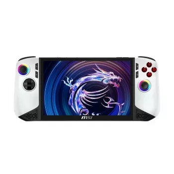 MSI Claw 8 AI+ A2VM-091 portable game console 20.3 cm (8 inch) 2 TB Touchscreen Wi-Fi Black, White