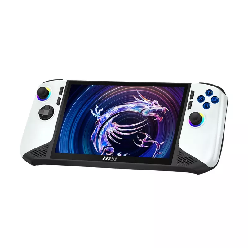 MSI Claw 8 AI+ A2VM-091 portable game console 20.3 cm (8 inch) 2 TB Touchscreen Wi-Fi Black, White