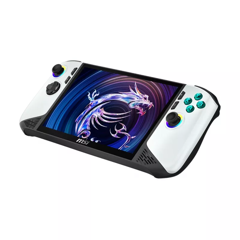 MSI Claw 8 AI+ A2VM-091 portable game console 20.3 cm (8 inch) 2 TB Touchscreen Wi-Fi Black, White