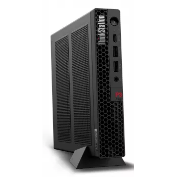 Lenovo ThinkStation P3 Tiny Intel® Core™ i7 i7-14700 32 GB DDR5-SDRAM 1 TB SSD NVIDIA RTX A1000 Windows 11 Pro Mini PC Workstation Black