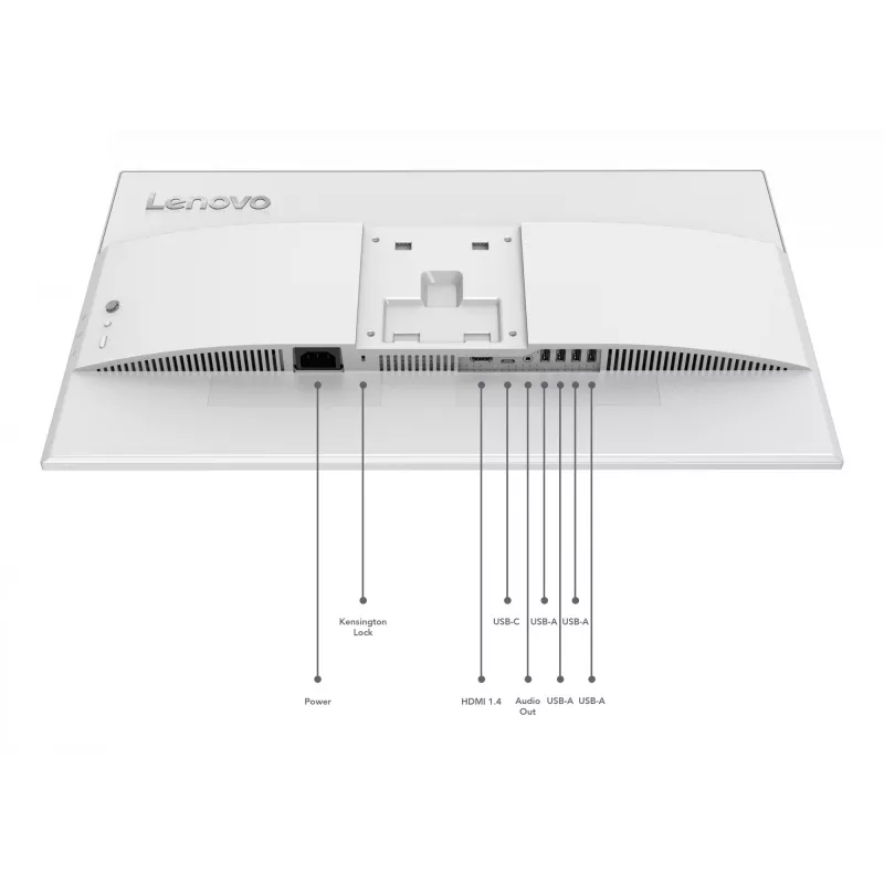 Monitor Lenovo L24D-4C 23.8 inch Full-HD IPS 250 nits HDMI USB-C DP