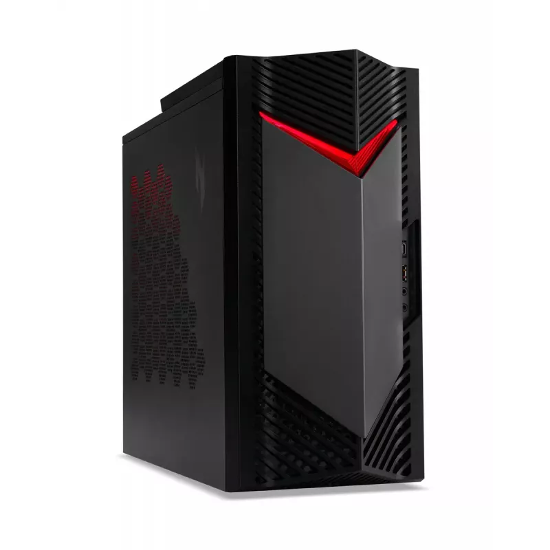 Acer NITRO 50 N50-656 Desktop PC, Intel Core i7-14700F, 32GB DDR5 RAM, 1TB SSD, NVIDIA GeForce RTX 5060, Windows 11 Home