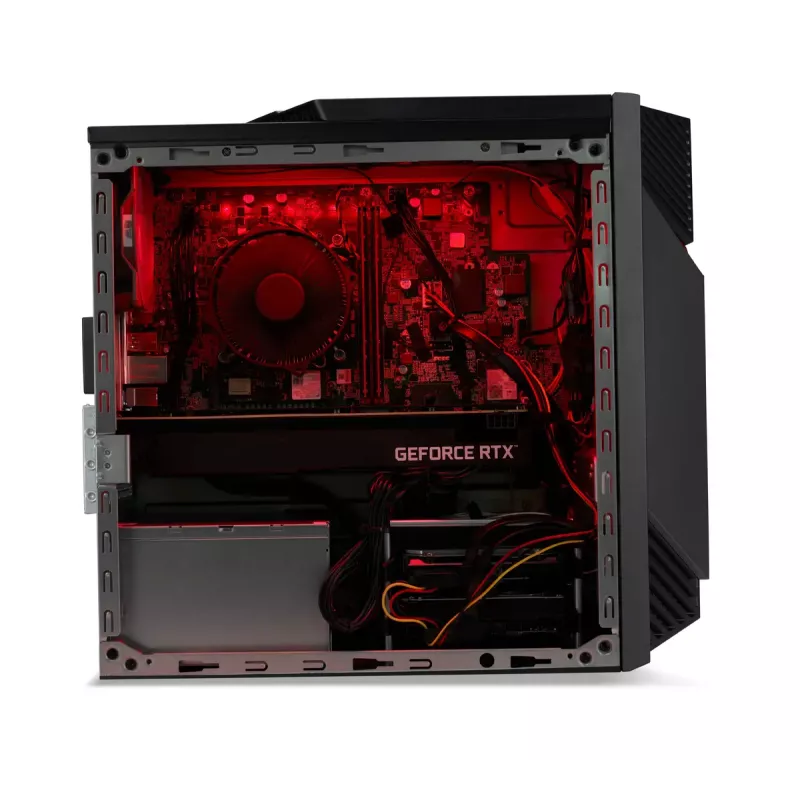 Acer NITRO 50 N50-656 Desktop PC, Intel Core i7-14700F, 32GB DDR5 RAM, 1TB SSD, NVIDIA GeForce RTX 5060, Windows 11 Home
