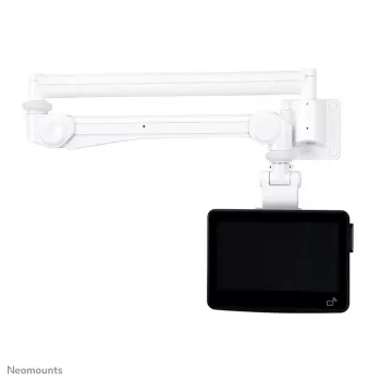 Neomounts medical wall mount FPMA-HAW300 for 10–24 inch screens, 3 kg capacity, VESA 100x100, white