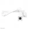 Neomounts medical wall mount FPMA-HAW300 for 10–24 inch screens, 3 kg capacity, VESA 100x100, white