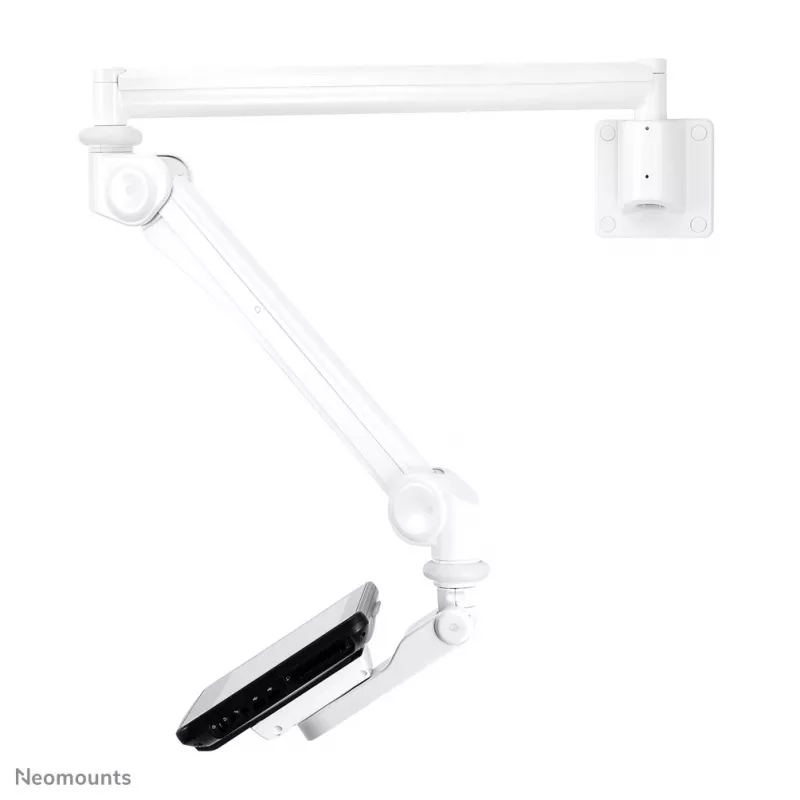 Neomounts medical wall mount FPMA-HAW300 for 10–24 inch screens, 3 kg capacity, VESA 100x100, white