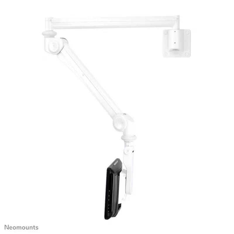 Neomounts medical wall mount FPMA-HAW300 for 10–24 inch screens, 3 kg capacity, VESA 100x100, white