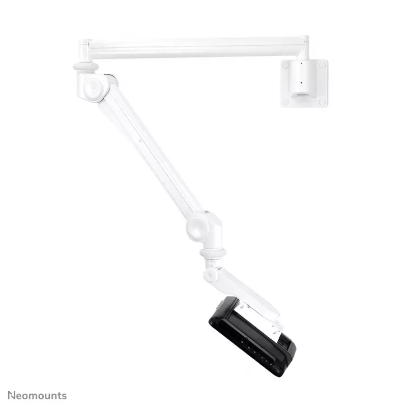 Neomounts medical wall mount FPMA-HAW300 for 10–24 inch screens, 3 kg capacity, VESA 100x100, white