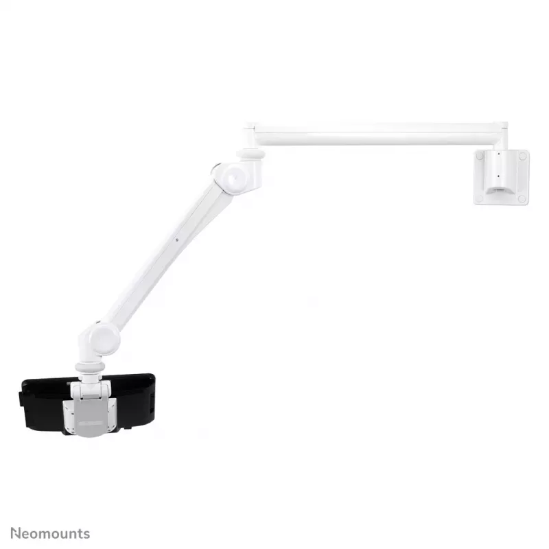 Neomounts medical wall mount FPMA-HAW300 for 10–24 inch screens, 3 kg capacity, VESA 100x100, white