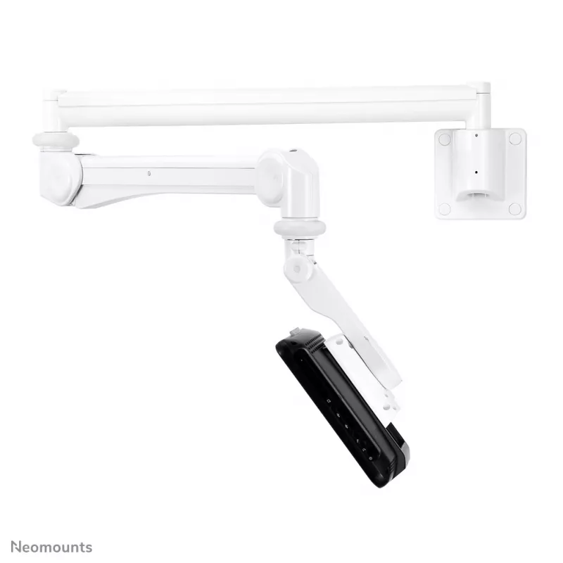 Neomounts medical wall mount FPMA-HAW300 for 10–24 inch screens, 3 kg capacity, VESA 100x100, white