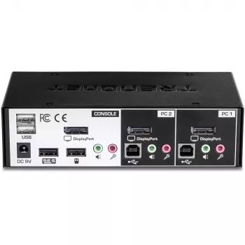 KVM switch Trendnet TK-241DP Black