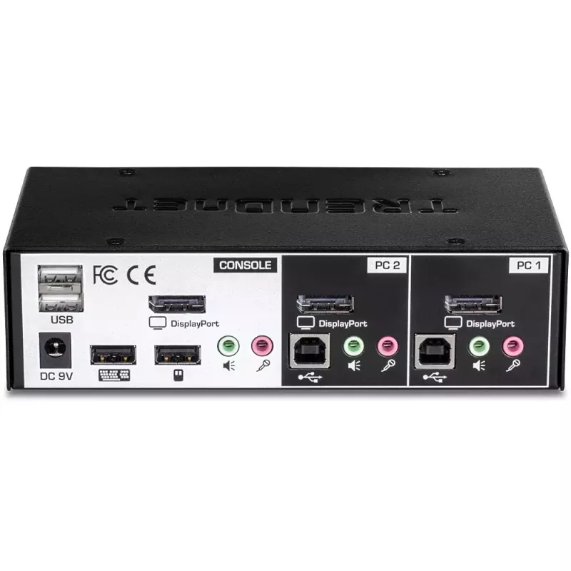 KVM switch Trendnet TK-241DP Black