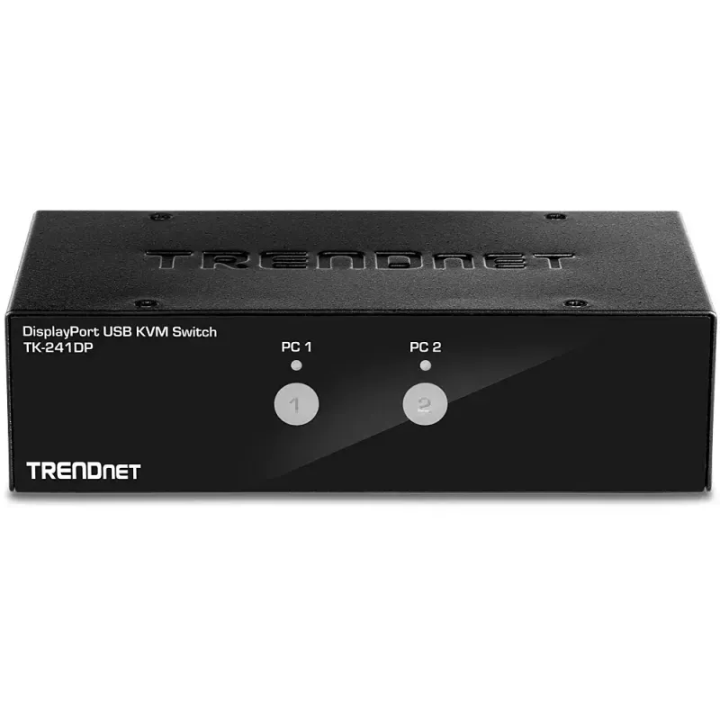 KVM switch Trendnet TK-241DP Black