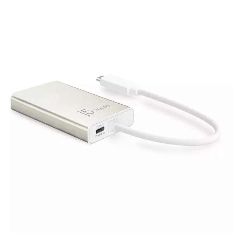 USB Type-C Multi-Adapter j5create JCA374-N Wired 60W 4K
