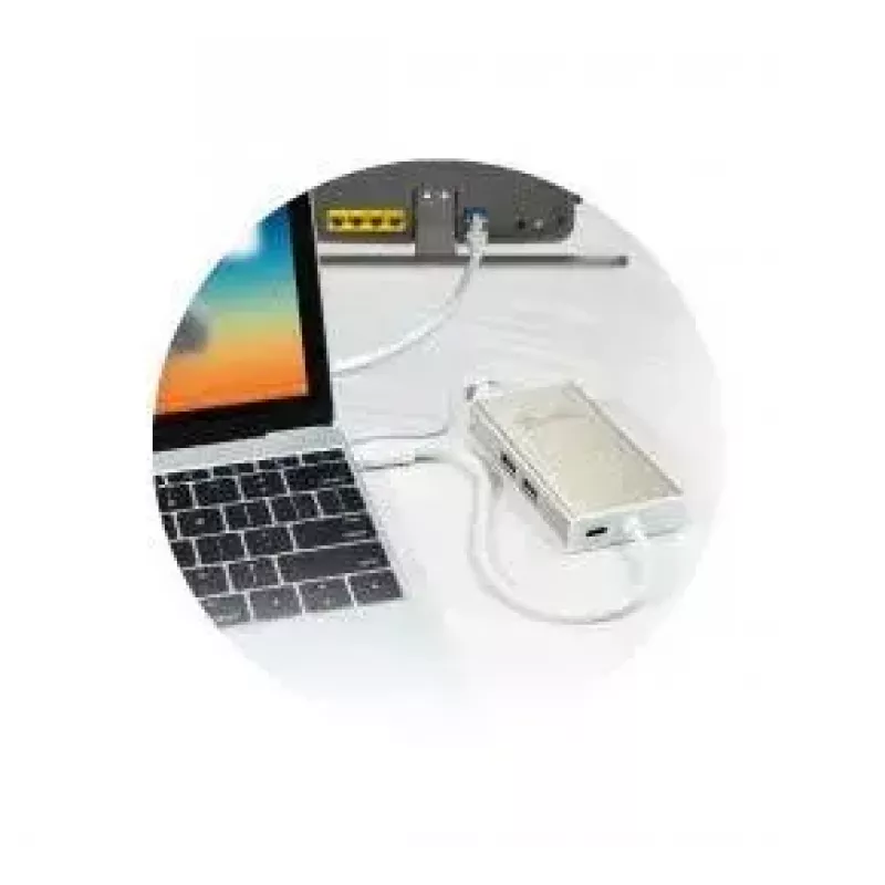USB Type-C Multi-Adapter j5create JCA374-N Wired 60W 4K