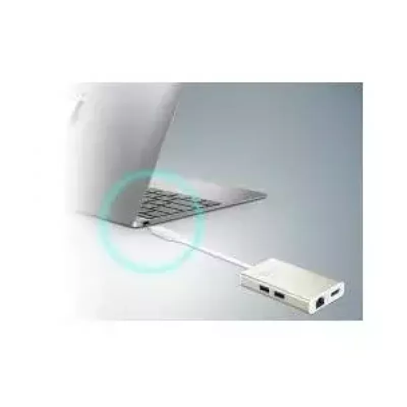 USB Type-C Multi-Adapter j5create JCA374-N Wired 60W 4K