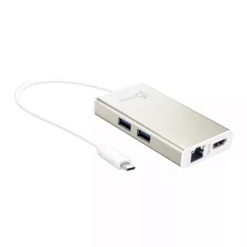USB Type-C Multi-Adapter j5create JCA374-N Wired 60W 4K