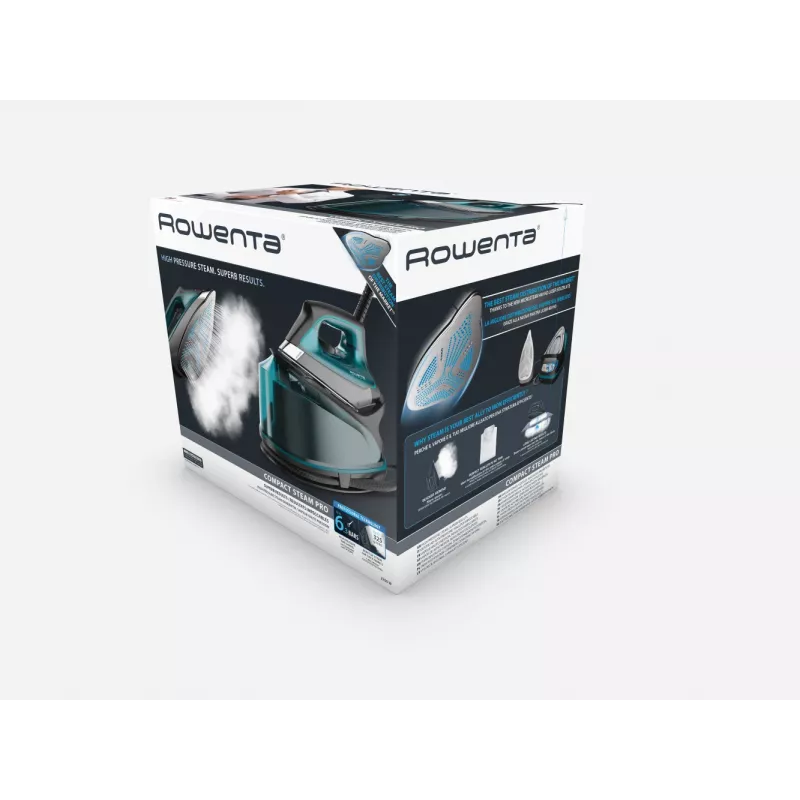 Rowenta DG7623 2200 W 1.1 L Microsteam 400 HD Laser soleplate Black, Blue