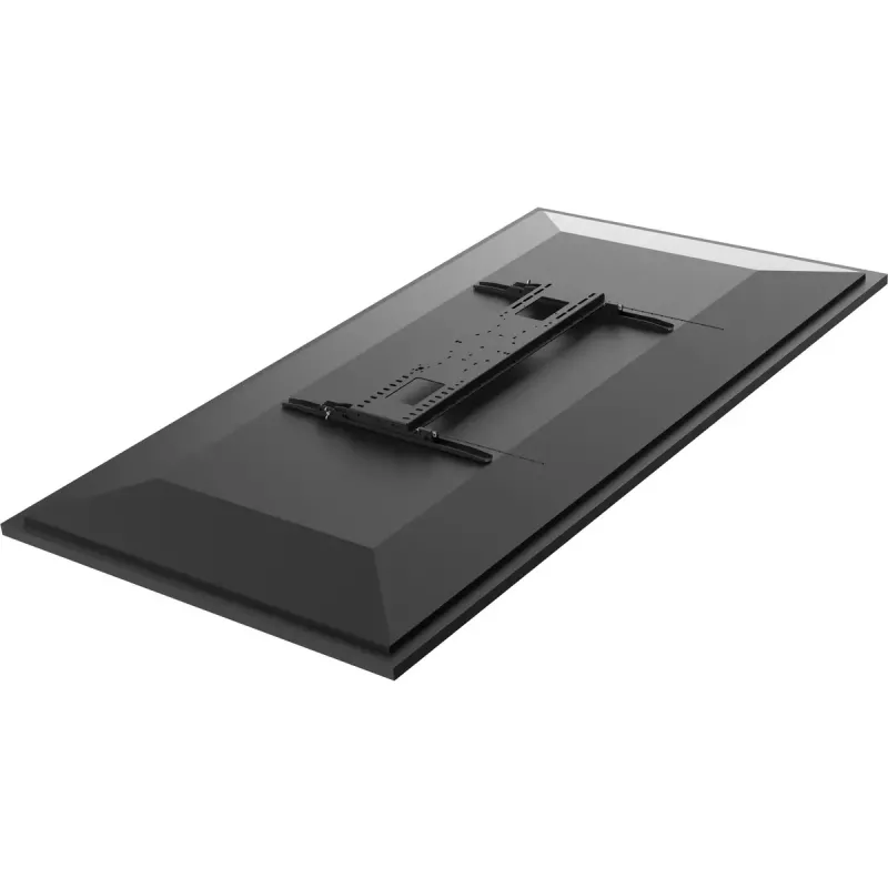 Freestanding signage display mount VISION VFM-W8X6T for 47 inch–90 inch screens, 130 kg capacity, VESA 300x300–800x600, Black