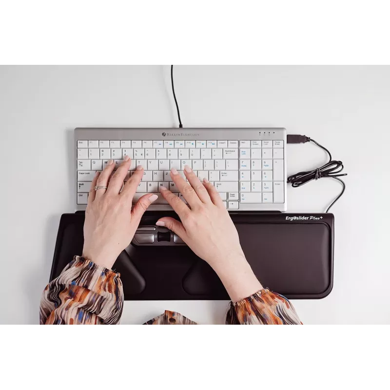 Wrist Rest BakkerElkhuizen ErgoSlider Plus Black