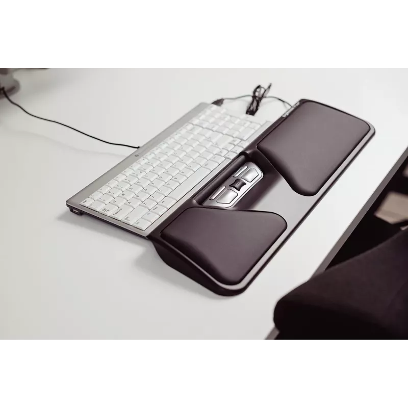 Wrist Rest BakkerElkhuizen ErgoSlider Plus Black