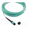 Fibre optic cable BlueOptics MC6709309-010-BO 10 m OM3 MPO to 4×LC (50 µm) aqua