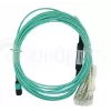 Fibre optic cable BlueOptics MC6709309-010-BO 10 m OM3 MPO to 4×LC (50 µm) aqua