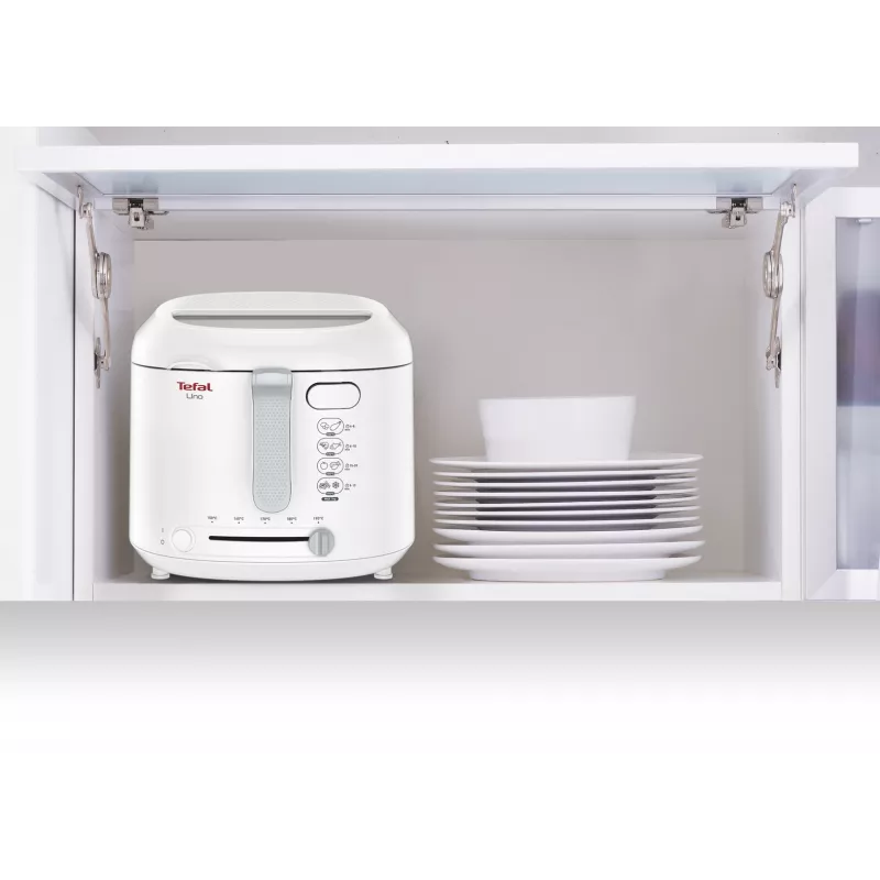 Tefal Uno FF203130 fryer Single 1.8 L Stand-alone 1600 W Deep fryer White
