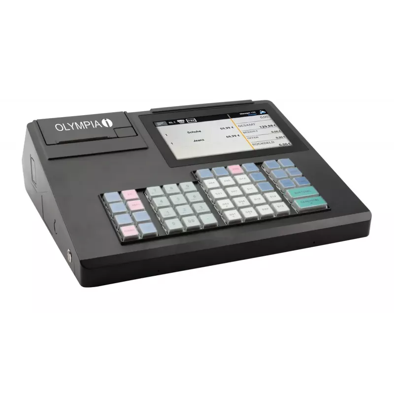 Cash register Olympia K200 — direct thermal printer, 10000 PLUs, 7 inch LED display