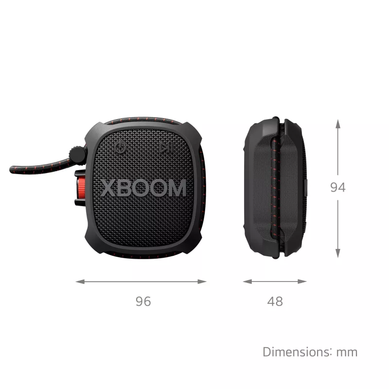 LG XBOOM Go XG2T Mono portable speaker Black 5 W