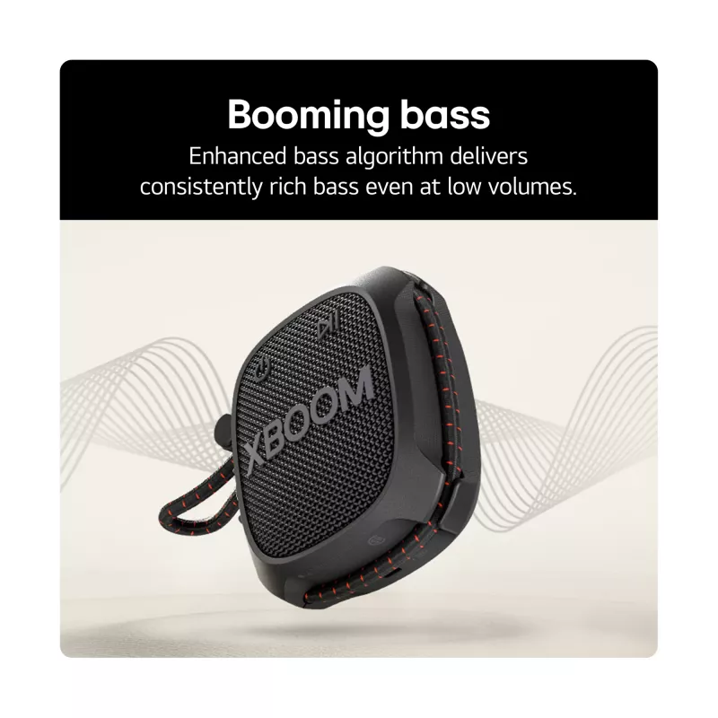 LG XBOOM Go XG2T Mono portable speaker Black 5 W