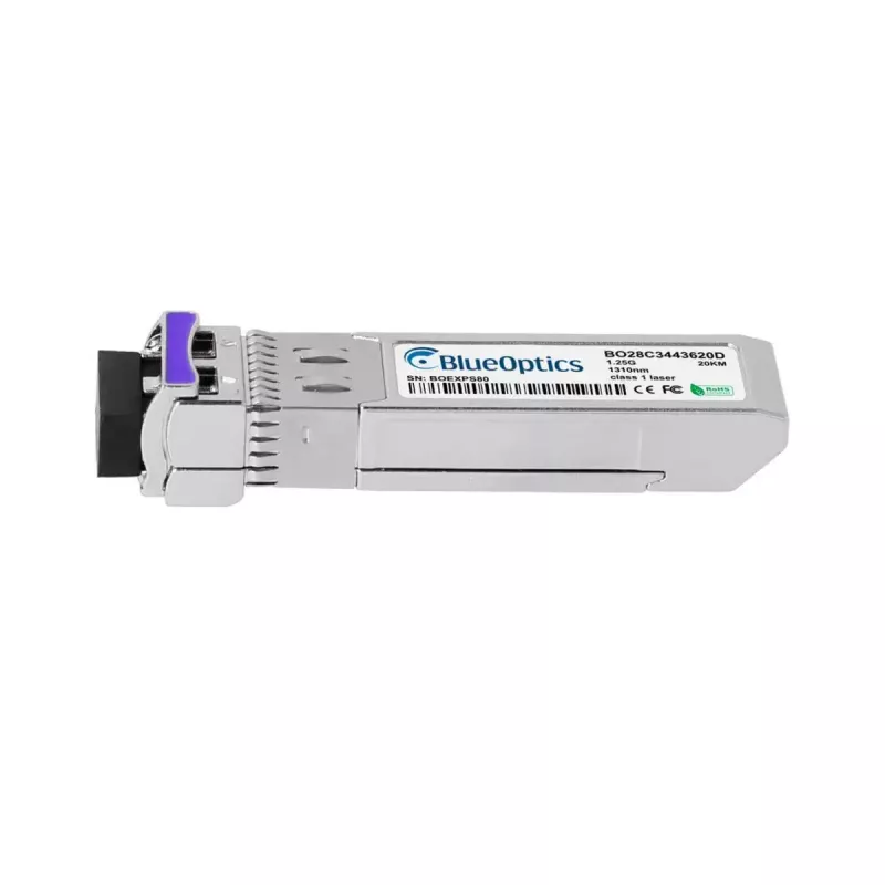 Network transceiver module BlueOptics 1442020G1-BO cSFP fiber optic 125 Mbit/s aluminium