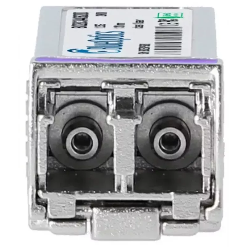 Network transceiver module BlueOptics AT-SPBD20DUAL-14-BO — fiber optic SFP, cSFP interface, LC connector, aluminium