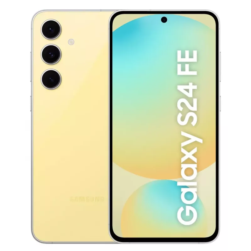 Samsung Galaxy S24 FE 17 cm (6.7 inch) Dual SIM Android 14 5G USB Type-C 8 GB 128 GB 4700 mAh Yellow