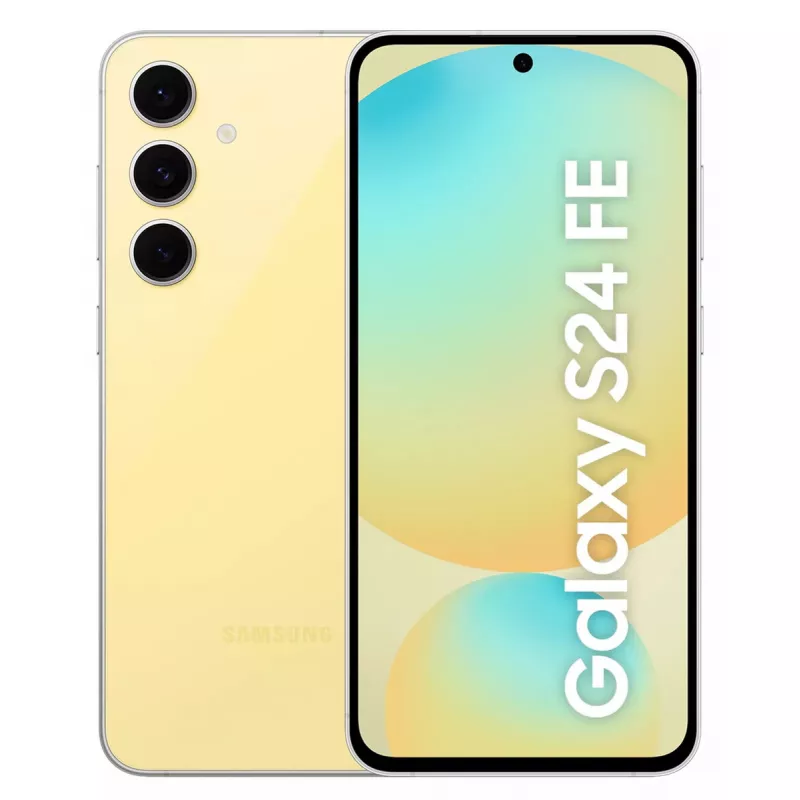Samsung Galaxy S24 FE 17 cm (6.7 inch) Dual SIM Android 14 5G USB Type-C 8 GB 128 GB 4700 mAh Yellow