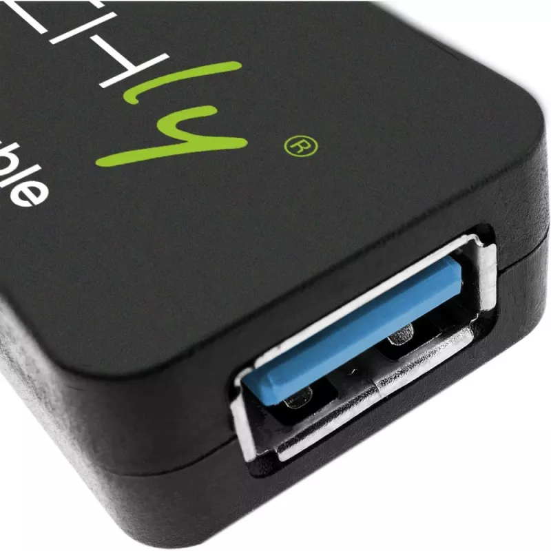 Techly ICUR30200G USB cable USB 3.2 Gen 1 (3.1 Gen 1) 20 m USB A Black