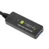 Techly ICUR30200G USB cable USB 3.2 Gen 1 (3.1 Gen 1) 20 m USB A Black