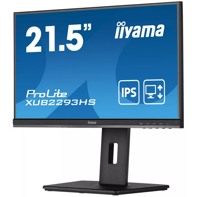 iiyama ProLite XUB2293HS-B3 computer monitor 54.6 cm (21.5 inch) 1920 x 1080 pixels Full HD LED Black