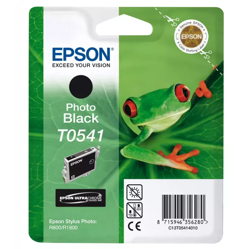 Epson Singlepack Photo Black T0541 Ultra Chrome Hi-Gloss