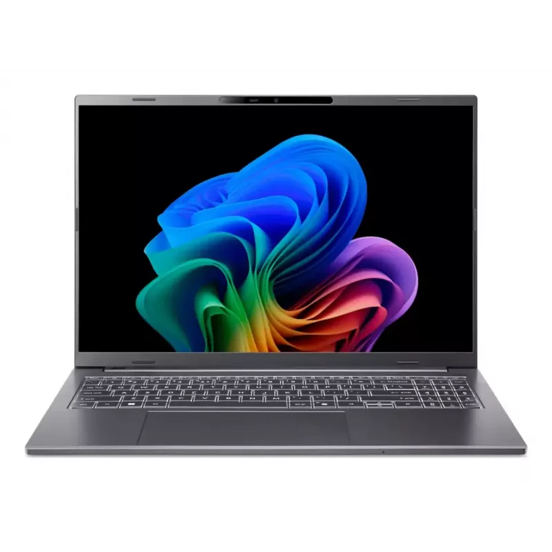 Laptop Acer Aspire 16 AI A16-52M-916J — Intel Core Ultra 9 288V, 16 inch WUXGA (1920x1200), 32 GB LPDDR5x, 1 TB SSD, Intel Arc 140V, Windows 11 Home, Grey