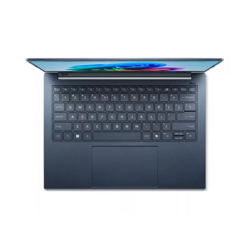 Acer Aspire 14 AI A14-11M-X9PB Laptop, 14 inch WUXGA, Snapdragon X1-26-100, 16GB RAM, 512GB SSD, Windows 11 Home, Blue