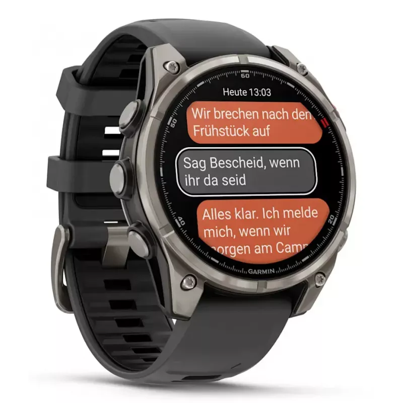 Smartwatch Garmin fēnix 8 Pro AMOLED 1.4 inch 454x454 GPS Wi-Fi