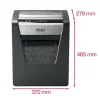 Rexel Momentum M510 Micro Cut Paper Shredder P5, Micro-cut shredding, 2 x 15 mm, 23 L, 250 sheets, 58 dB, Buttons