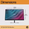 HP E24 G5 FHD PVC Free Monitor, 60.5 cm (23.8 inch), 1920 x 1080 pixels, Full HD, LCD, 5 ms, Black, Silver